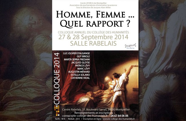 Homme femme ... quel rapport ?